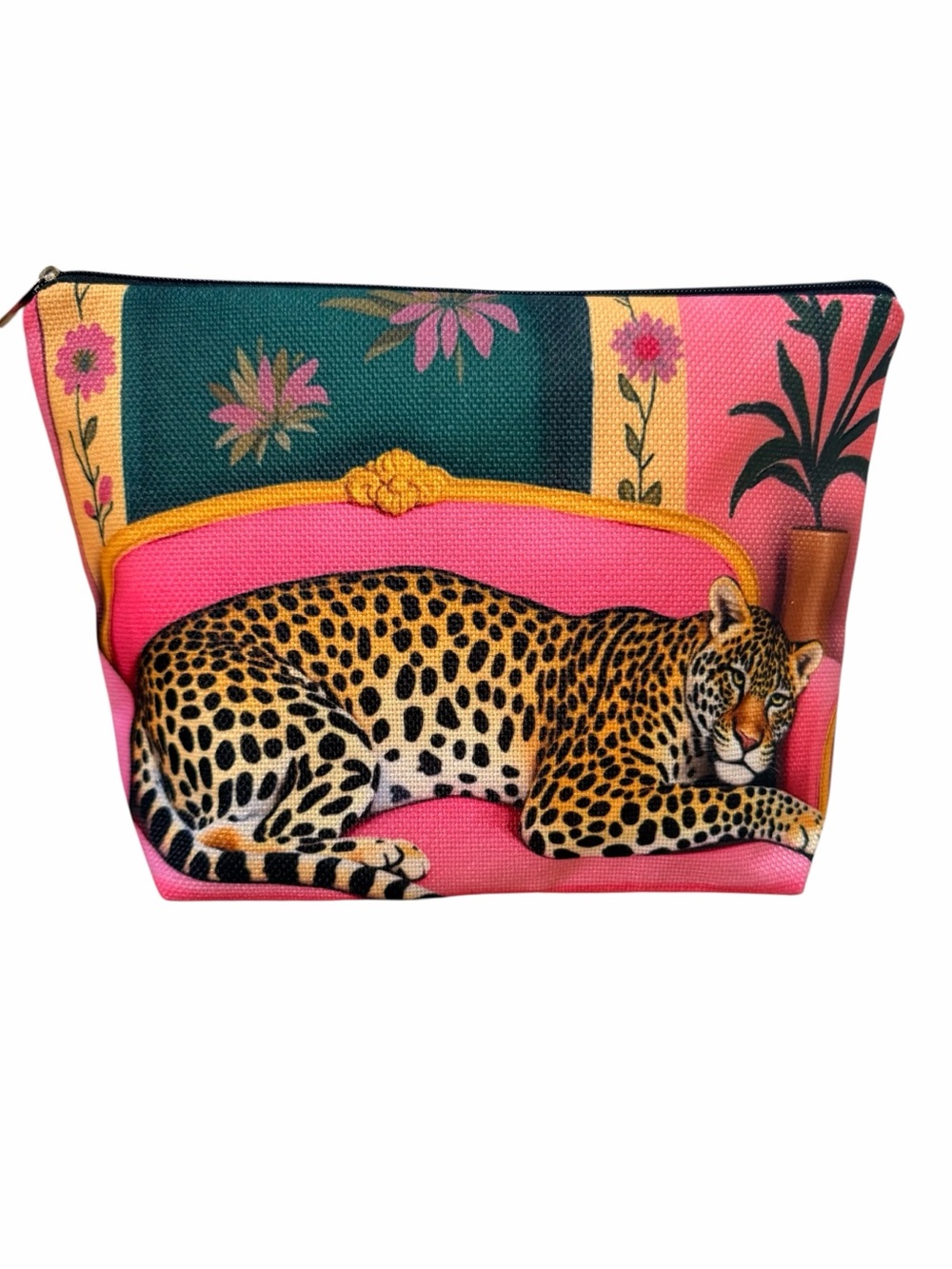 Vintage Makeup Retro bag .